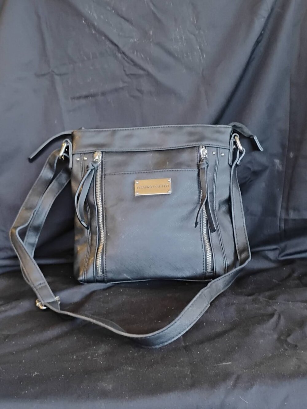 Black Franco Sarto Shoulder Bag